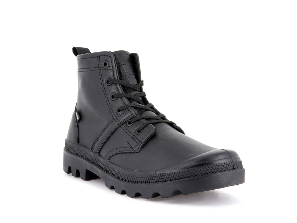 Botas Palladium PALLABROUSSE HI WATERPROOF Mujer Negras | Costa Rica-08156